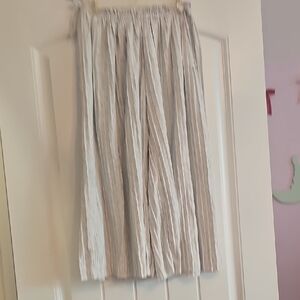 Zara Cream A-Line Skirt